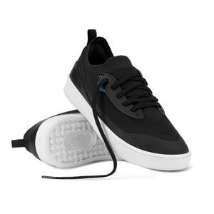 Vessi Men's Weekend Neo Sneakers - Black/White - Sz 9 BRAND NEW - NEXT DAY SHIP